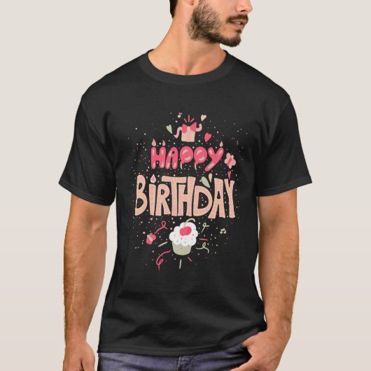 ハッピーバースデー2024 Tシャツ (正面)