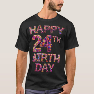 ハッピーバースデー24日 Tシャツ