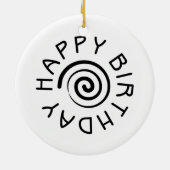 ハッピーバースデー2 セラミックオーナメント (裏面)