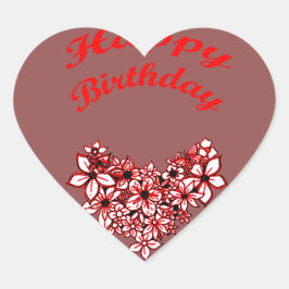 ハッピーバースデー2 ハートシール