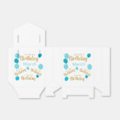 ハッピーバースデー3月の誕生日のお願いボックス フェイバーボックス (折り畳みなし)