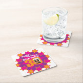 ハッピーバースデー30位名・フォト紙コースター スクエアペーパーコースター (インサイチュ)