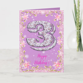 ハッピーバースデー3 カード