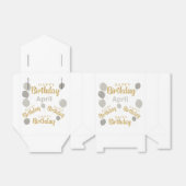 ハッピーバースデー4月の誕生日のお願いボックス フェイバーボックス (折り畳みなし)