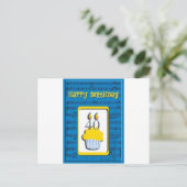 ハッピーバースデー40日 ポストカード (スタンド正面)