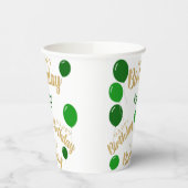 ハッピーバースデー5月の誕生日紙カップ 紙コップ (左)