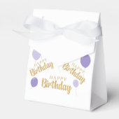 ハッピーバースデー6月の誕生日のお願いボックス フェイバーボックス (正面サイド)