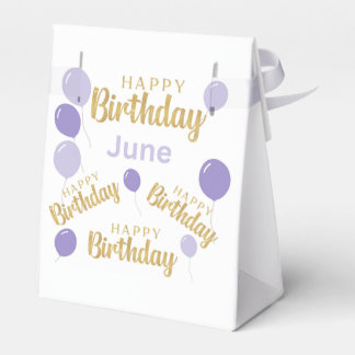 ハッピーバースデー6月の誕生日のお願いボックス フェイバーボックス