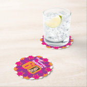 ハッピーバースデー60位名・フォト紙コースター ペーパーコースター (インサイチュ)