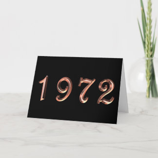 ハッピーバースデー70年代の70年代1972生年 カード