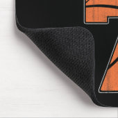 ハッピーバースデー7th 7歳バスケットボールボーイズセブ マウスパッド (コーナー)