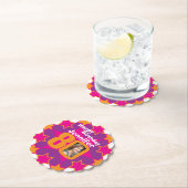 ハッピーバースデー80位名・フォト紙コースター ペーパーコースター (インサイチュ)