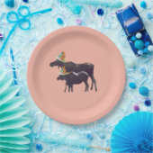 ハッピーバースデー9インチ紙プレート（マウス付き） ペーパープレート (パーティー)