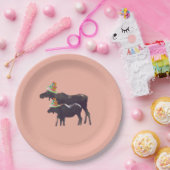 ハッピーバースデー9インチ紙プレート（マウス付き） ペーパープレート (パーティー)