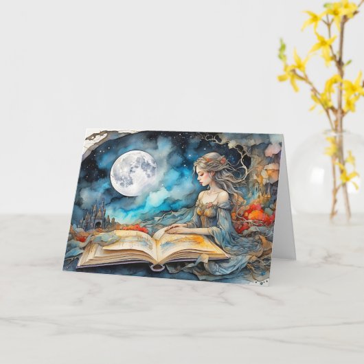 ハッピーバースデー | あえて夢を見る カード (黄色い花)