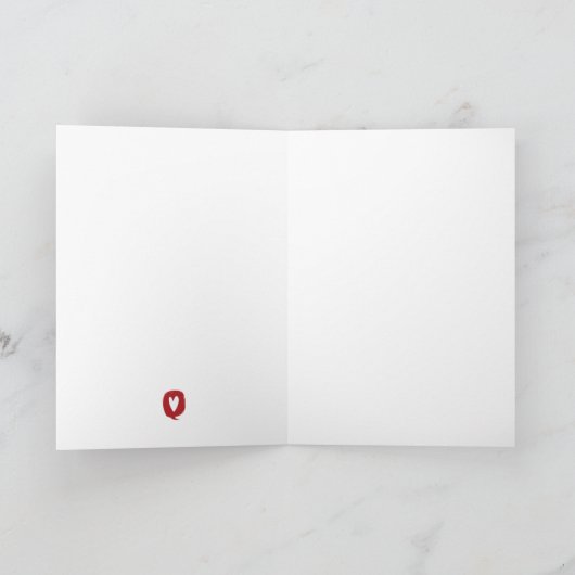 ハッピーバースデー-あなたはあの子を知ってるよね？ サンキューカード (内部)