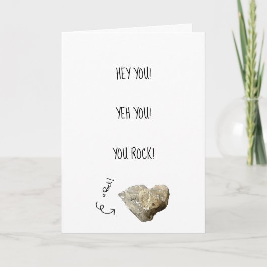 ハッピーバースデー あなたは最高！ グリーティングカード (正面)