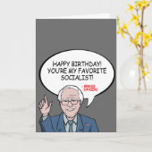 ハッピーバースデー、あなたは私の社お気に入りの会主義者 カード (黄色い花)