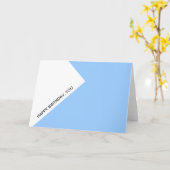 ハッピーバースデー、あなた カード (黄色い花)