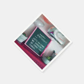 ハッピーバースデー!おもしろいいけな問題 スタンダードカクテルナプキン (角)