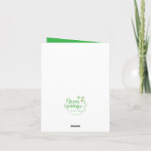 ハッピーバースデー!お前の子かお気に入りのら 招待状 (裏面)