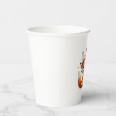 ハッピーバースデー – かわいいキツネ紙カップ 紙コップ (右)