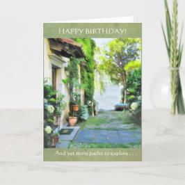 ハッピーバースデー：さらに多くのパスを探索 カード
