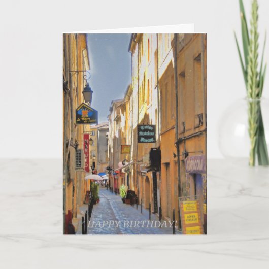 ハッピーバースデー- – すべての記憶を数える カード (正面)