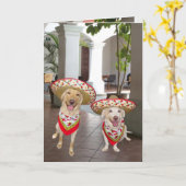 ハッピーバースデー! または¡のFelizのcumpleaños! カード (黄色い花)