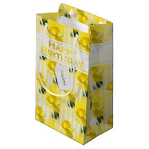 「ハッピーバースデー」を「Yellow Daffodils Photography」と命名