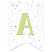 ハッピーバースデー – アイスクリーム バンティングフラッグ (第3の旗)