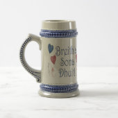 ハッピーバースデー! アイルランドのゲール語 ビールジョッキ (左)