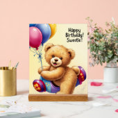 ハッピーバースデー アクリルサイン (ウェディング)