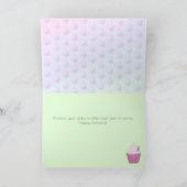 ハッピーバースデー – アミノ酸 – カスタム名刺 カード (内部)