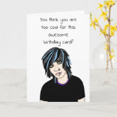 ハッピーバースデー | アーポップ・アートのト| おもしろい カード (黄色い花)