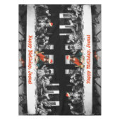 ハッピーバースデー、イエス・キリスト! おもしろいなクリスマス テーブルクロス (正面)