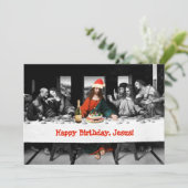 ハッピーバースデー、イエス・キリスト! おもしろいなクリスマス 招待状 (スタンド正面)
