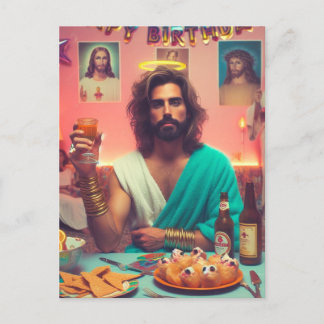 ハッピーバースデー・イエス・キリスト ポストカード