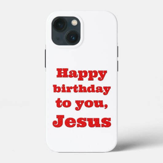 ハッピーバースデー、イエス、クリスマスプレゼント Case-Mate iPhoneケース (裏面)