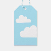 ハッピーバースデー!エイジオポッサムと赤のバルーンを追加する ギフトタグ (裏面)