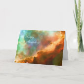 ハッピーバースデー – オメガ星雲の拡大領域 カード (正面)