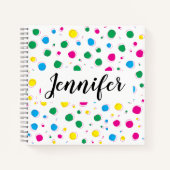 ハッピーバースデー オーダーメイド ノートブック (正面)