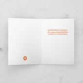 ハッピーバースデー – カクテルなしの週末 サンキューカード (内部)