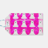 ハッピーバースデー!カスタマイズ可能な名前 ギフトタグ (裏面横)