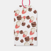 ハッピーバースデー カスタマイズ |  |カップケーキとスイーツ ギフトタグ (裏面)