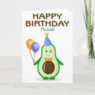 ハッピーバースデー、カスタムビーガン誕生日カード カード