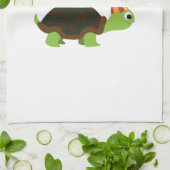 ハッピーバースデー!カメ キッチンタオル (折り畳み)