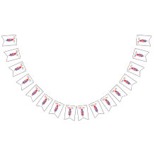 ハッピーバースデー カラーレミックス バンティング バナー