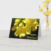 ハッピーバースデー!カロライナ・ジャスミン・カード カード (黄色い花)