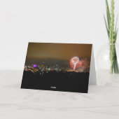 ハッピーバースデー! カンザスシティの花火 カード (裏面)